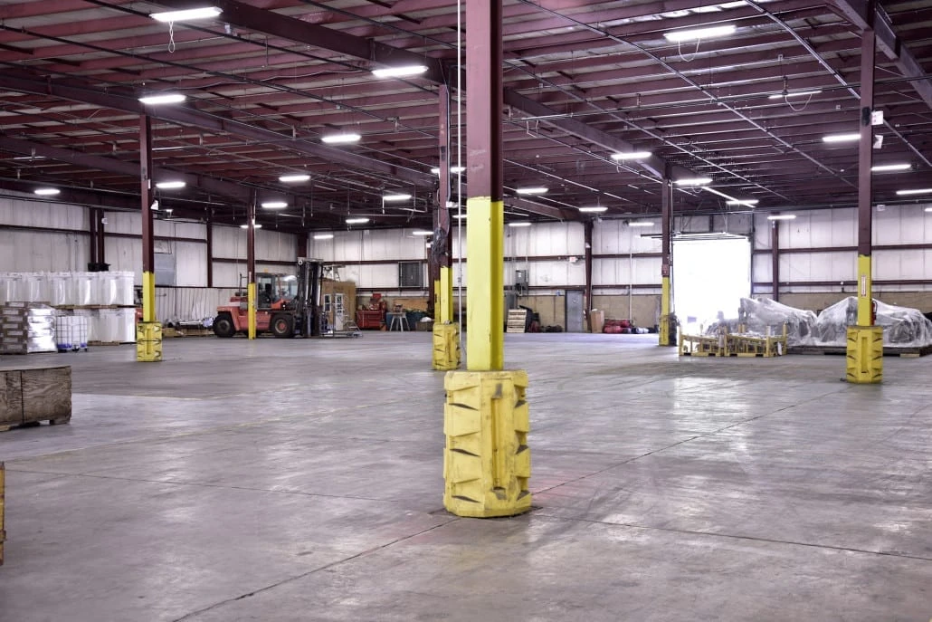 Inside an RDF Logistics warehouse